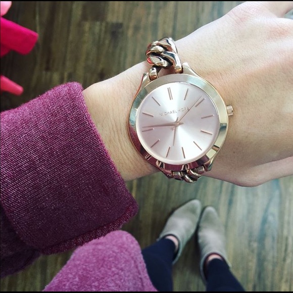 Michael Kors Accessories - Michael Kors Rose Gold Watch NWT